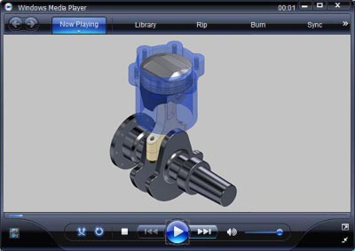 Dynamic CAD simulation of mechanical movements.