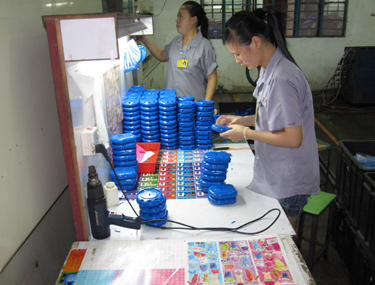 Plastic 
      
 
 
 
 assembly in one of the partner manufacturing facilities in China.