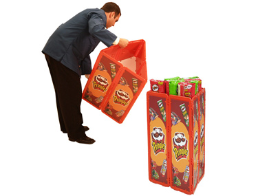 Design of point of purchase and end-cap displays.